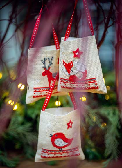Bolsa de regalo: Animales de Navidad