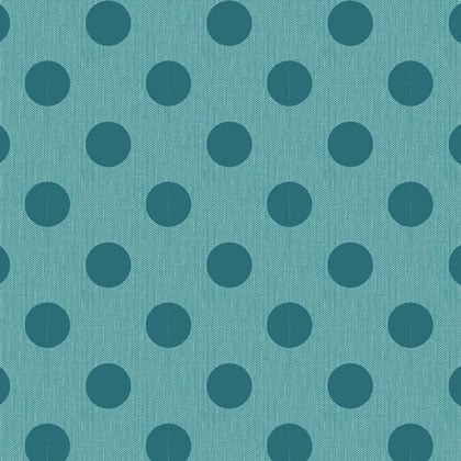 Chambray Dots Aqua