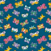 Mini Butterflies Blue