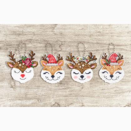 Decoración Foxes and Deer