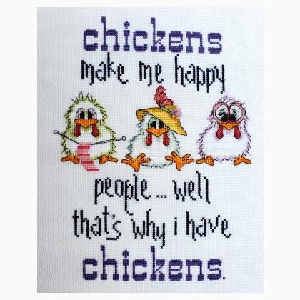 Chickens Make Me Happy