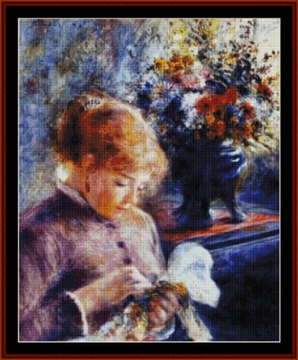 Renoir - Lady Sewing