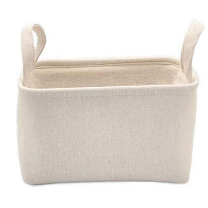 Cesta mediana de lona
