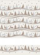 Trapo de cocina - Alaska Lurex - Plata
