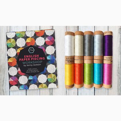 English paper piecing workshop by Jenny Jackson