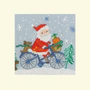 Delivery By Bike Christmas Card