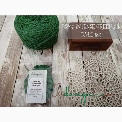 Hilo de seda - Intense Green