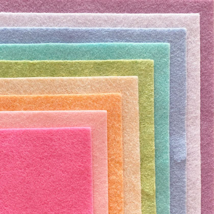 Fieltro pack Licorne 15x15cm.