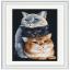 Three Cats - Negro