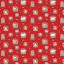 Papel de regalo de Navidad - Bola de nieve roja