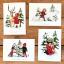 Paquete de tarjetas navideñas - Día de nieve