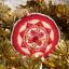 Decoración "Feliz Navidad" - Flor