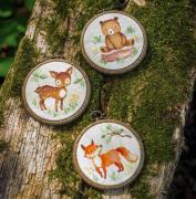 Animales del bosque - Juego de 3