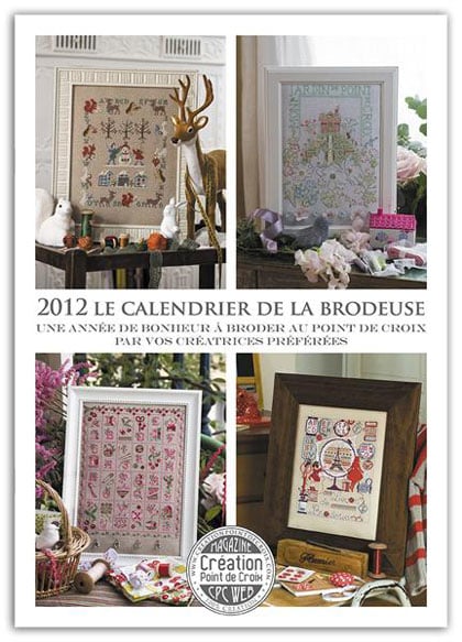 Le Calendrier de la Brodeuse 2012 - Versión reimpresa