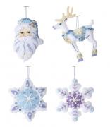 Kit de decoración de fieltro - Winter Wonderland