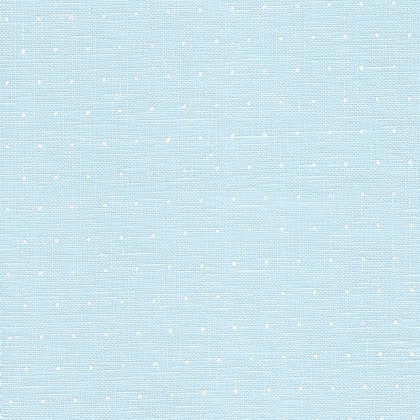 Lino Cashel 28ct - Azul con mini puntos blanco