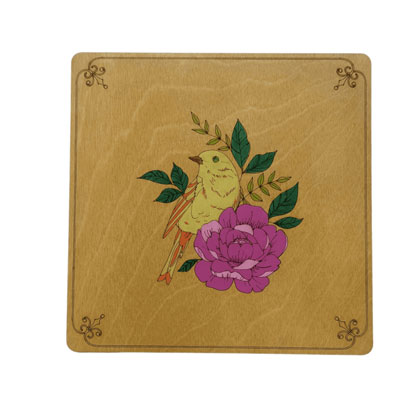 Organizer perlitas con tapa - pájaro