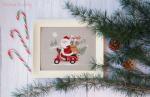Santa on a Vespa