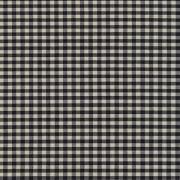 Crawford Gingham (2.5mm): Negro 45x110cm.