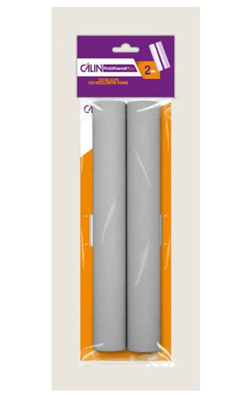 Clips dobles - Gris - para 28 cm