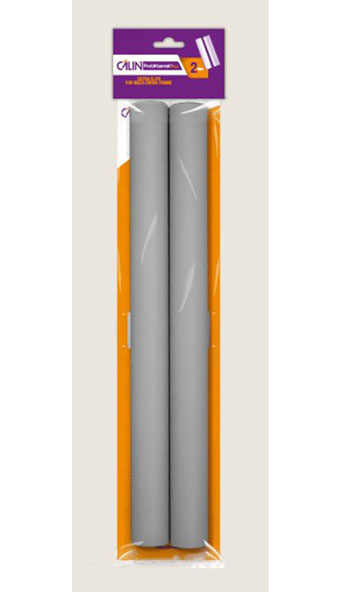 Clips dobles - Gris - para 35,5 cm
