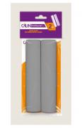 Clips dobles - Gris - para 20 cm