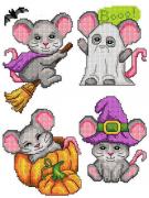 Ratones de Halloween