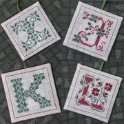 Alphabet Ornaments - IJKL