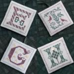 Alphabet Ornaments - EFGH