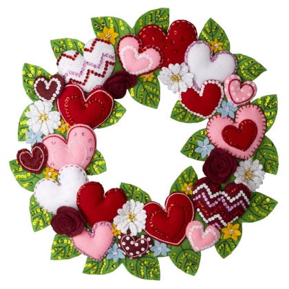 Kit de guirnalda de fieltro - Love in the Air