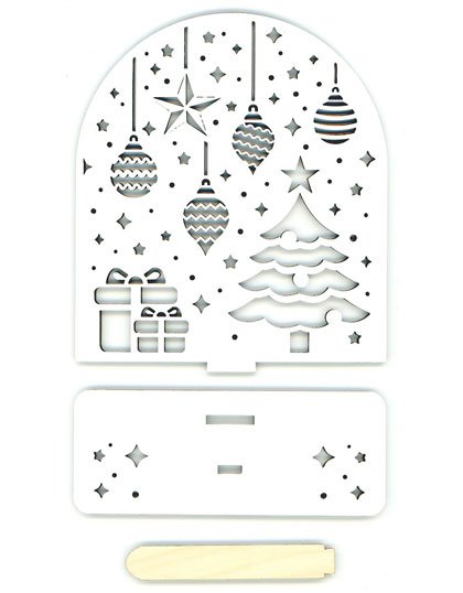 Soporte para bordados terminados - New Year\'s gift