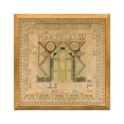Mary Barr 1828 Sampler