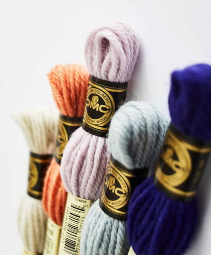 Ficha de colores DMC Laine Colbert