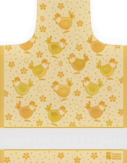 Mandil Piumette - Amarillo