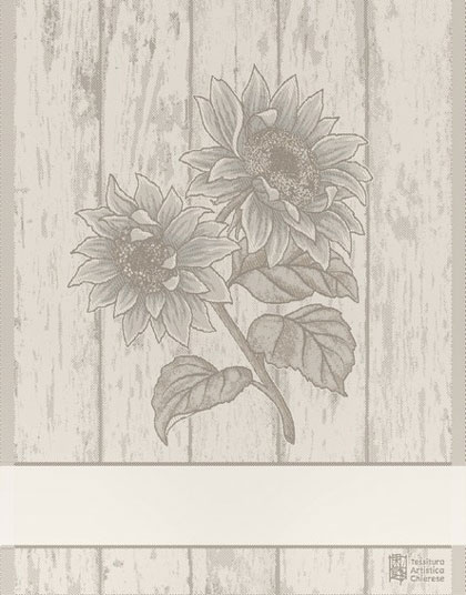 Trapo de cocina - Girasoli - Ecru