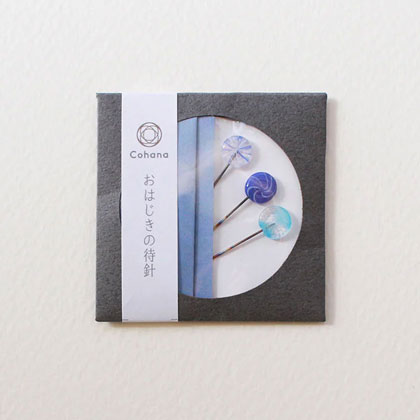 Ohajiki Sewing Pins - Azul