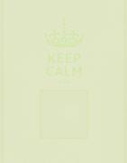 Trapo de cocina - Keep Calm - Verde