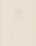 Trapo de cocina - Keep Calm - Natural