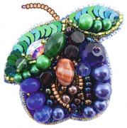 Broche - Ciruela