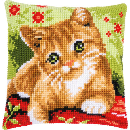 Almohada: Dulce gatito