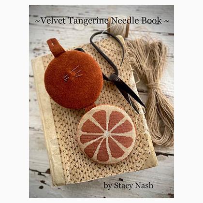 Velvet Tangerine Needle Book