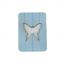 Porta agujas - Mariposa azul