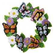 Butterfly Bliss - Kit de guirnalda de fieltro