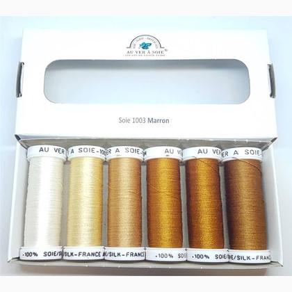 Soie 1003 - Pack 6 tonos - Marrón