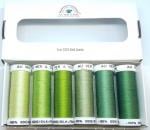 Soie 1003 - Pack 6 tonos - Verde Amarillo