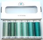 Soie 1003 - Pack 6 tonos - Verde Azul