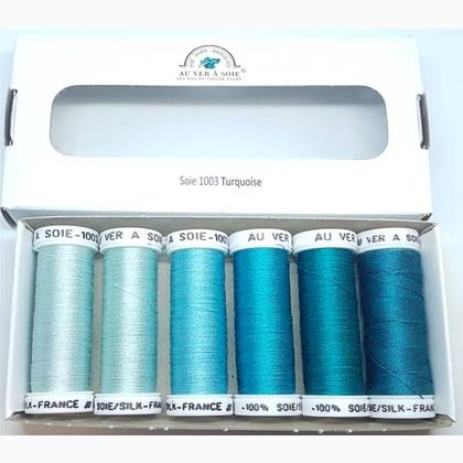 Soie 1003 - Pack 6 tonos - Turquesa