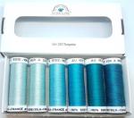 Soie 1003 - Pack 6 tonos - Turquesa