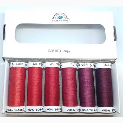 Soie 1003 - Pack 6 tonos - Rojo