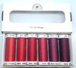 Soie 1003 - Pack 6 tonos - Rojo